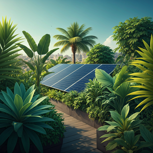Rooftop garden